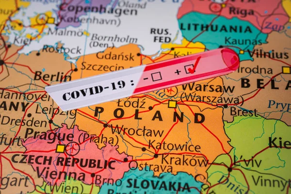 West Europe Coronavirus Covid-19 Quarantine  background