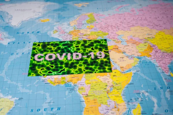 World Coronavirus Covid Quarantine Background — 图库照片