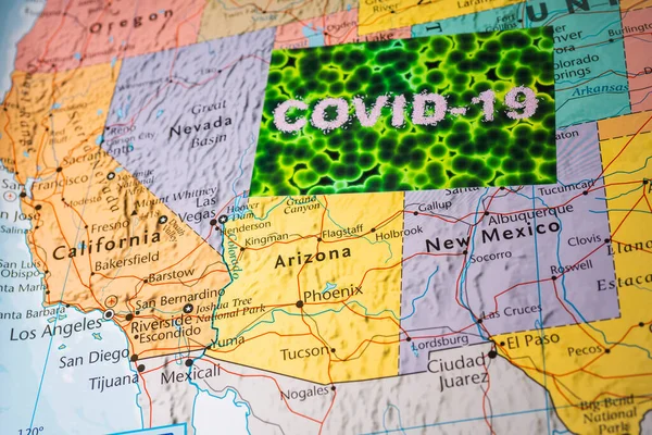 Coronavirus Covid Carantine Background — стокове фото
