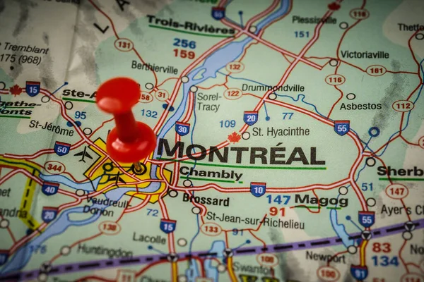 Montreal Kortet - Stock-foto