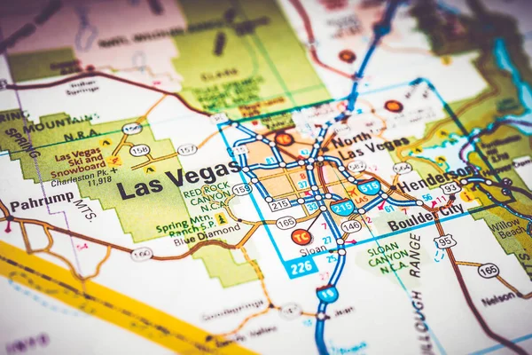 Las Vegas map Usa background. Travel