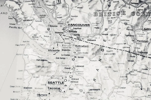 Vancouver Mapie — Zdjęcie stockowe