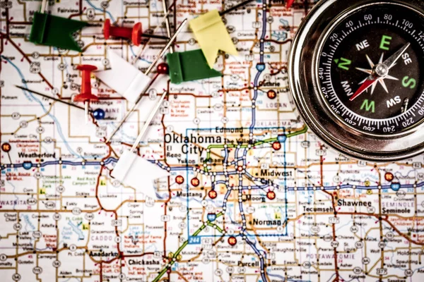 Oklahoma City Usa Background Voyages — Photo