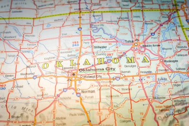 Oklahoma: ABD haritası seyahat geçmişi