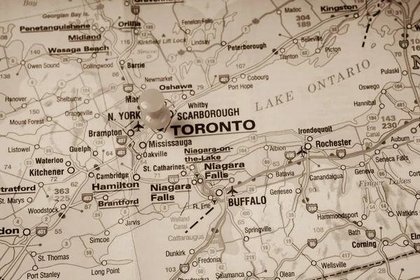 Toronto Kanada Informacje Ogólne — Zdjęcie stockowe