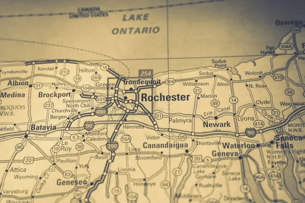 Rochester Usa Map Travel Background Stock Photo by ©aallm 361632850