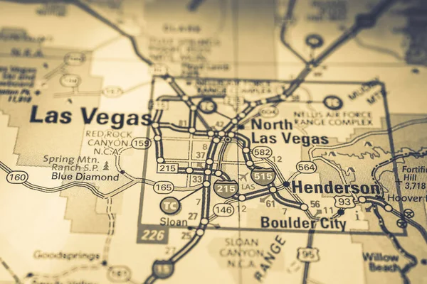 Las Vegas map Usa background. Travel