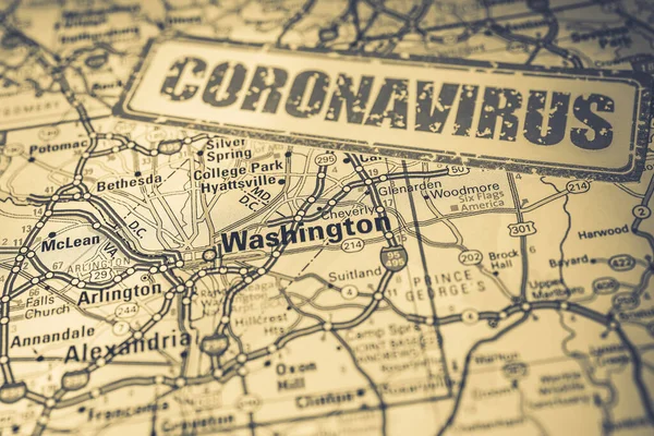 Washington Karanténě Coronavirus — Stock fotografie