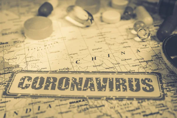 Coronavirus Une Menace Chinoise Épidémie — Photo