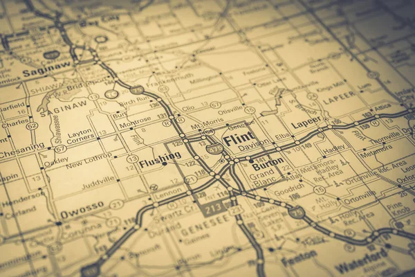 宇佐市地図旅行の背景 — ストック写真