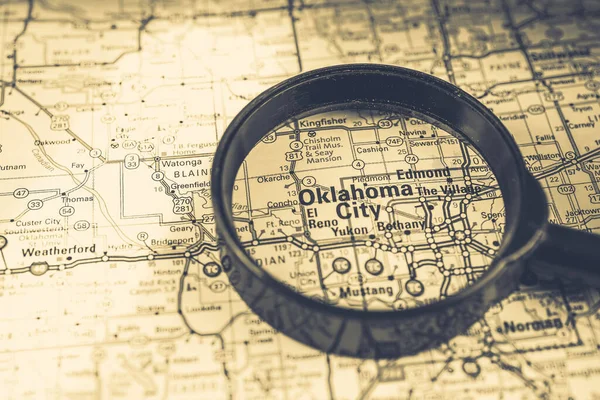 Oklahoma City Usa Geçmişi Seyahat — Stok fotoğraf