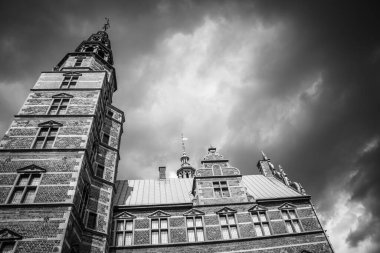 Kopenhag 'daki Güzel Rosenborg Kalesi