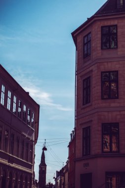 Kopenhag Şehri, Danimarka, İskandinavya. Güzel bir yaz günü