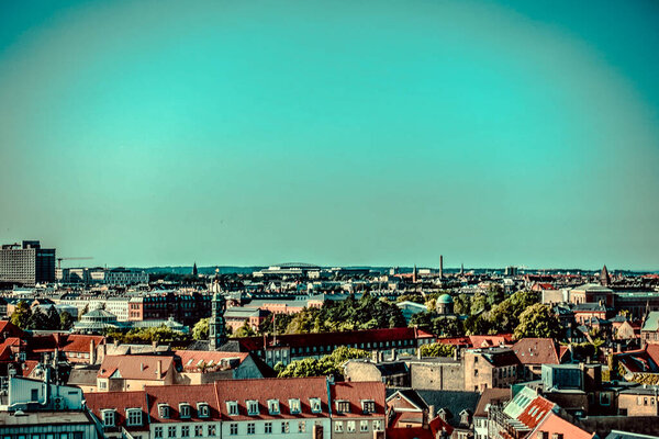 Копенгаген, Дания, Скандинавия. Прекрасный летний день