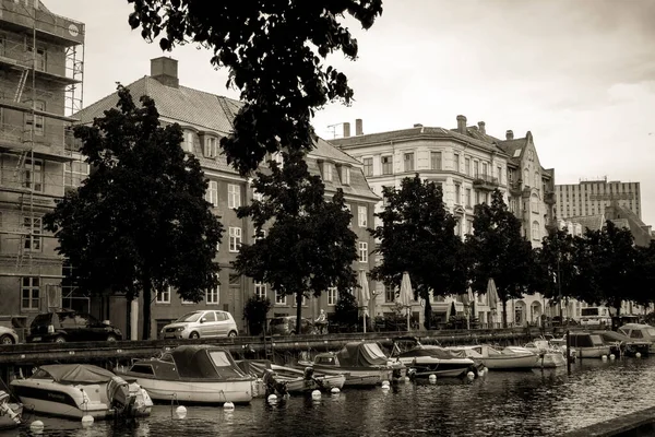 Krásná Kodaňská Architektura Cestování Kodani — Stock fotografie