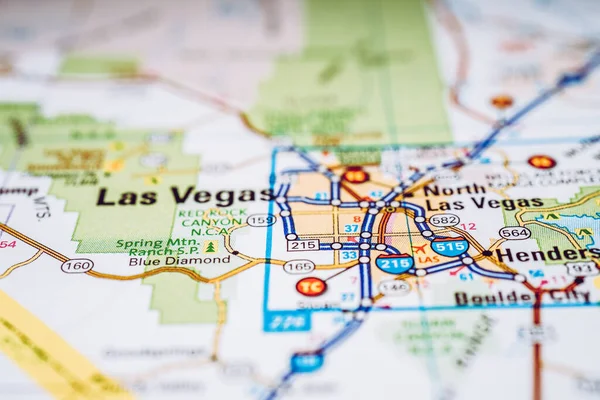 Las Vegas map Usa background. Travel