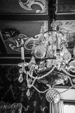 Kopenhag 'daki Rosenborg Kalesi' nin güzel odaları