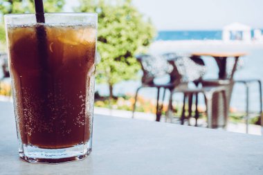 Sahil resort Bar'da kokteyller