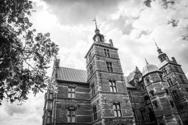 Kopenhag 'daki Güzel Rosenborg Kalesi