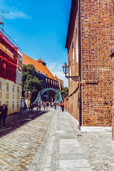 Straten Pleinen Van Oude Europese Stad — Stockfoto