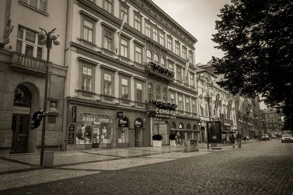 Hermosas Calles Arquitectura Otoño Praga — Foto de Stock