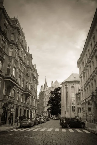 Forntida Arkitektur Magnifika Prag — Stockfoto