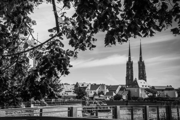 Wonderful Architecture Wroclaw Churches — Stock Photo, Image