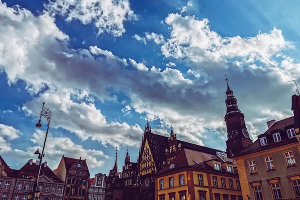 Streets Squares Ancient European City — Stock Photo, Image