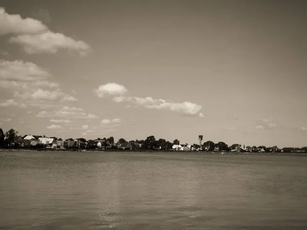 Beautiful Sea Village Denmark — Stock Photo, Image