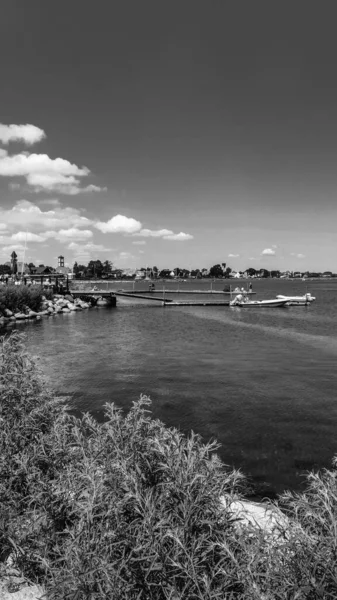 Danimarka Nın Güzel Deniz Köyü — Stok fotoğraf