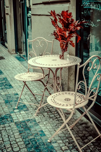 Hermosas Calles Arquitectura Otoño Praga — Foto de Stock