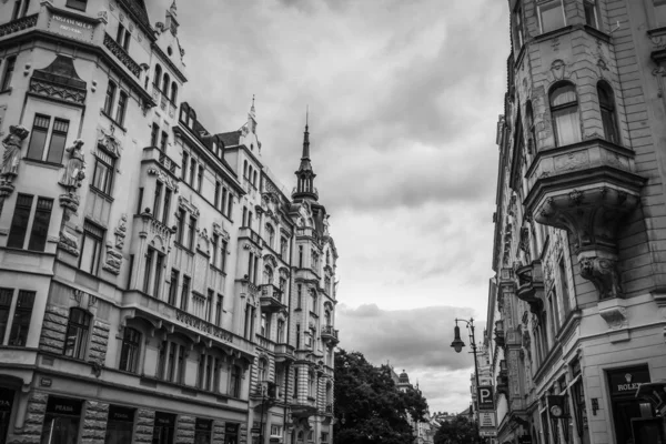 Hermosas Calles Arquitectura Otoño Praga —  Fotos de Stock