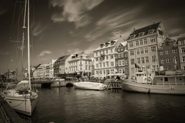 아름다운 코펜하겐 코펜하겐의 — 스톡 사진