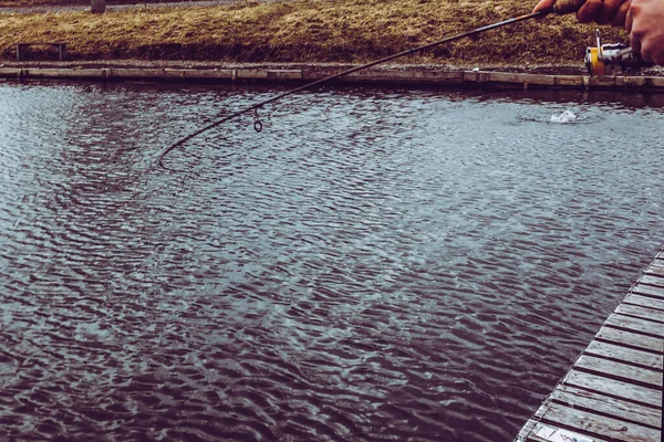 Balıkçılık Sporları Arka Planı — Stok fotoğraf