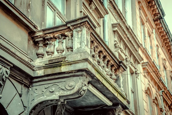 Magnífica Arquitetura Inverno Lviv Ruas — Fotografia de Stock