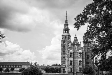 Kopenhag 'daki Güzel Rosenborg Kalesi