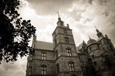 Kopenhag 'daki Güzel Rosenborg Kalesi