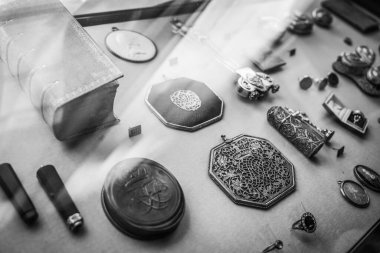 Kopenhag 'daki Rosenborg Kalesi' nin güzel odaları