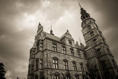 Kopenhag 'daki Güzel Rosenborg Kalesi