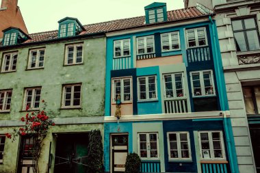 Kopenhag Şehri, Danimarka, İskandinavya. Güzel bir yaz günü