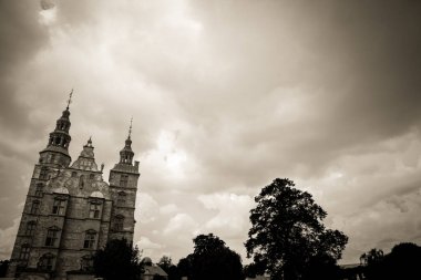 Kopenhag 'daki Güzel Rosenborg Kalesi