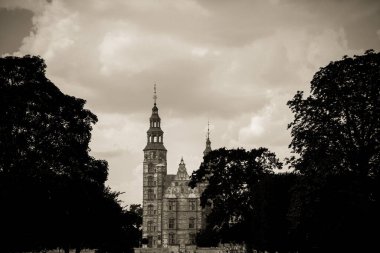 Kopenhag 'daki Güzel Rosenborg Kalesi