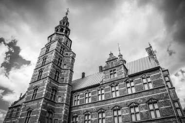Kopenhag 'daki Güzel Rosenborg Kalesi