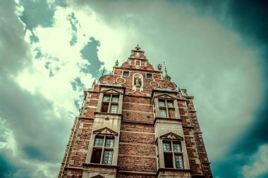 Kopenhag 'daki Güzel Rosenborg Kalesi