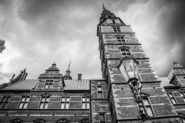 Kopenhag 'daki Güzel Rosenborg Kalesi