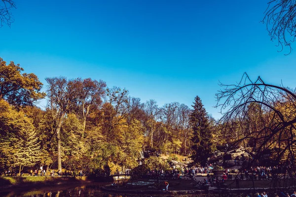 Prachtige Herfst Een Prachtig Historisch Park — Stockfoto