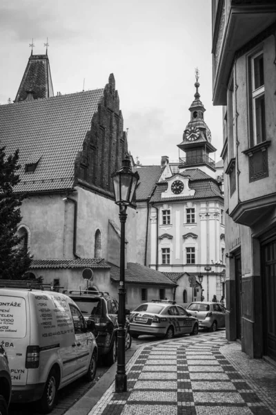 Hermosas Calles Arquitectura Otoño Praga — Foto de Stock