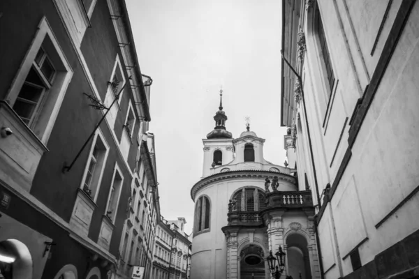 Hermosas Calles Arquitectura Otoño Praga —  Fotos de Stock