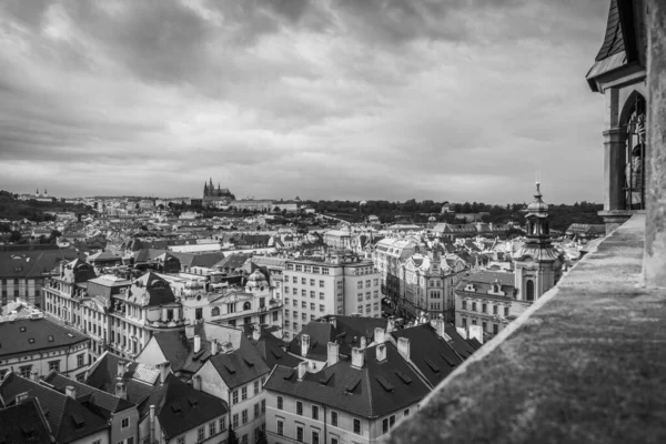 Великолепная Архитектура Средневековой Праги Поездка Европу — стоковое фото