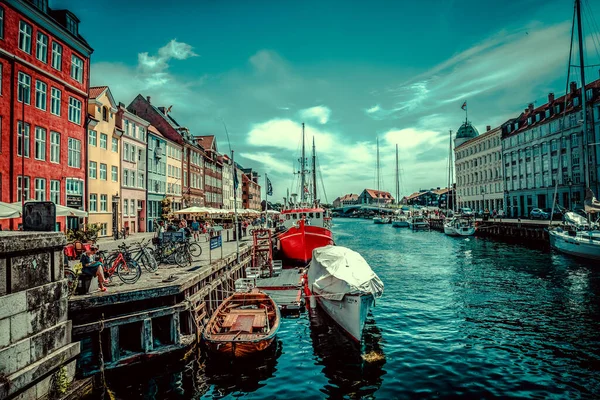 Bellissima Architettura Copenaghen Viaggia Copenaghen — Foto Stock